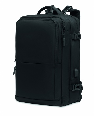 Logotrade promotional gift picture of: Backpack 600D RPET