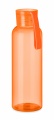 Tritan bottle and hanger 500ml, Transparent Orange