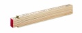 Carpenter ruler in wood 2m, Wood