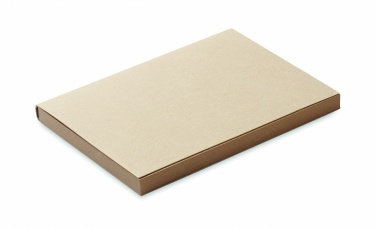 Logo trade promotional merchandise image of: Recycled paper memo block