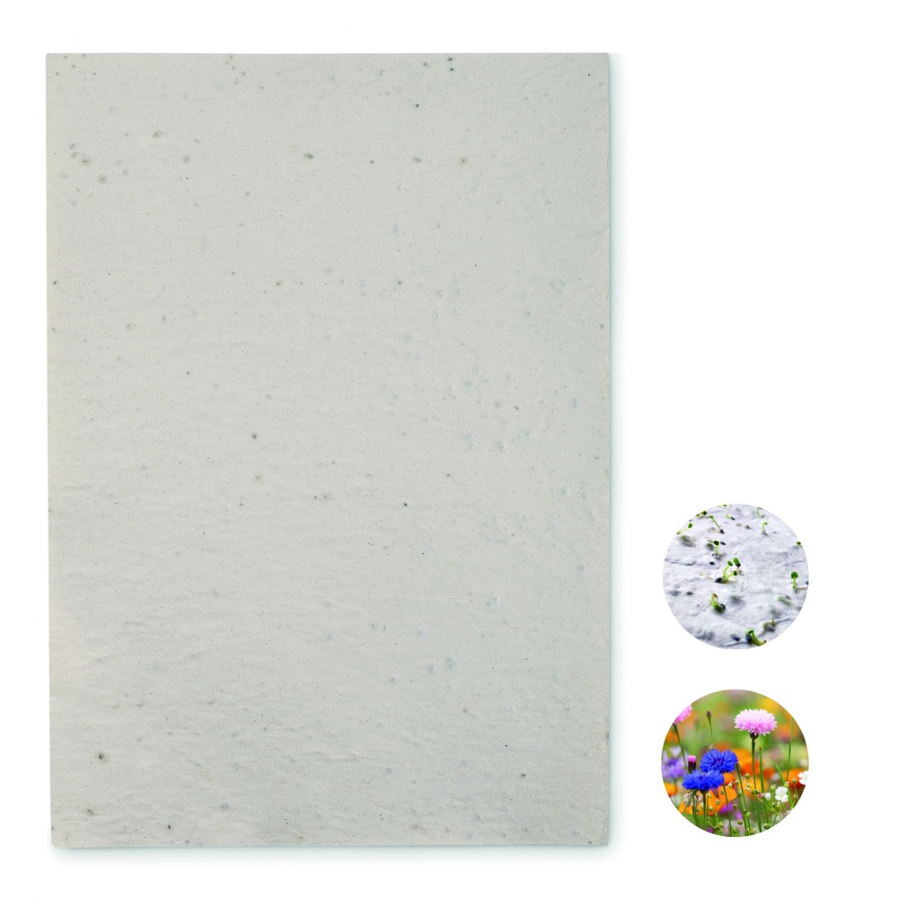 Logotrade corporate gift picture of: A4 wildflower seed paper sheet