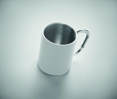 Logotrade business gift image of: Metal mug and carabiner handle