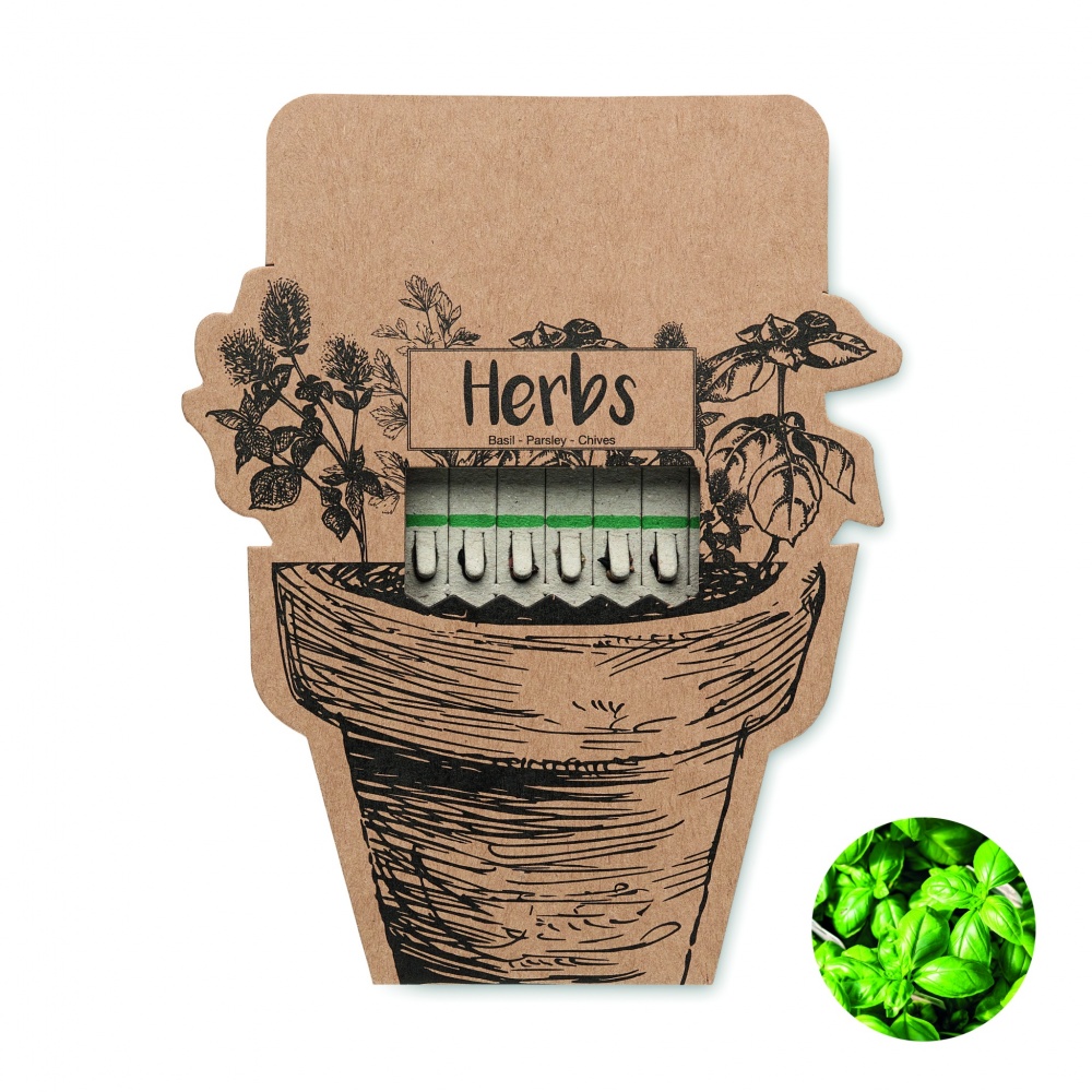 Logo trade promotional gift photo of: Herb seeds sticks