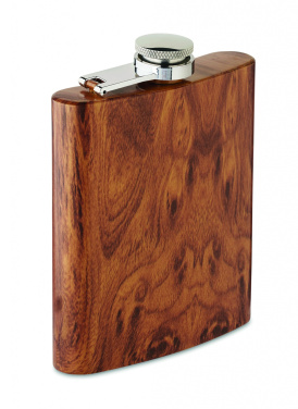 Logo trade promotional giveaway photo of: Slim hip flask 190 ml