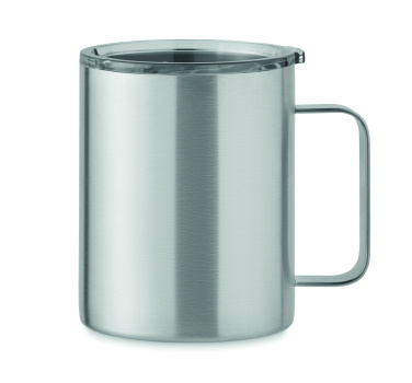 Logo trade promotional items image of: Double wall mug 300 ml