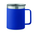 Double wall mug 300 ml, Blue