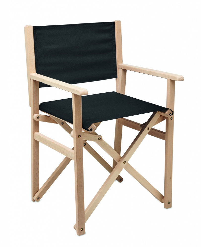 Logotrade promotional item image of: Foldable wooden beach chair