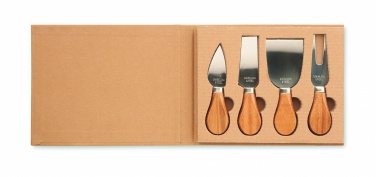 Logo trade corporate gifts picture of: Set of 4 cheese knives