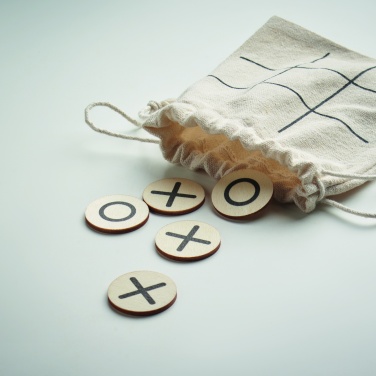 Logotrade promotional gift picture of: Wooden tic tac toe