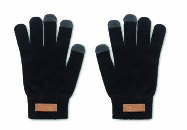 Logo trade promotional item photo of: RPET tactile gloves