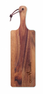 Logo trade corporate gifts image of: Acacia wood serving board