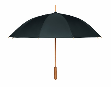 Logotrade corporate gift picture of: 23,5 inch RPET/bamboo umbrella