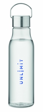 Logo trade promotional merchandise image of: RPET bottle with PP lid 600 ml