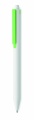 Recycled ABS push button pen, Lime