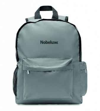 Logo trade advertising product photo of: High reflective backpack 190T