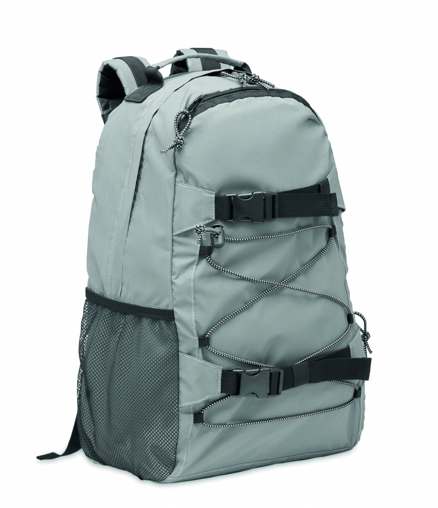 Logo trade promotional items picture of: High reflective backpack 190T