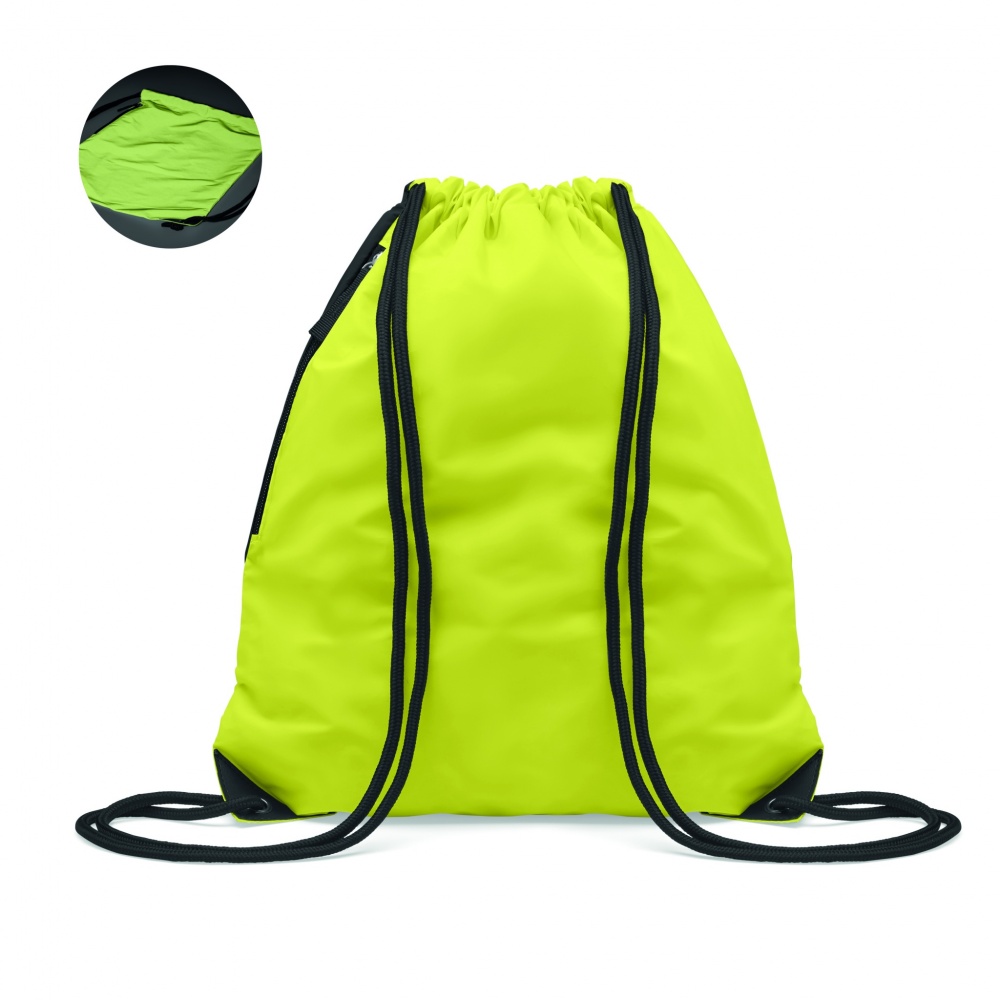 Logo trade promotional merchandise photo of: Brightning drawstring bag