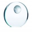 Globe glass trophy, Transparent