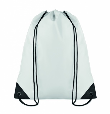 Logo trade corporate gift photo of: 190T Polyester drawstring bag