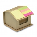 Memo/sticky notes pad recycled, Beige