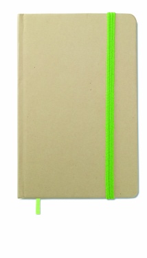 Logotrade promotional merchandise image of: A6 recycled notebook 96 plain