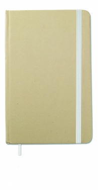 Logotrade promotional item picture of: A6 recycled notebook 96 plain