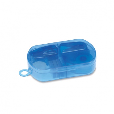 Logo trade promotional item photo of: Stationery set in plastic box