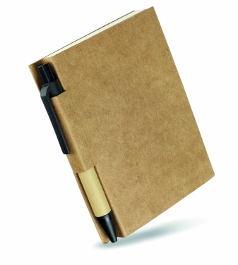 Logotrade corporate gift picture of: Recycled notebook with pen