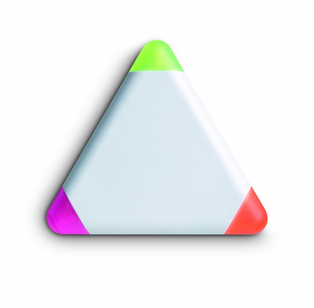 Logotrade promotional giveaway image of: Triangular highlighter