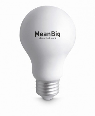 Logo trade promotional giveaways image of: Anti-stress PU bulb