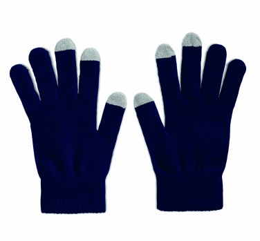 Logo trade promotional merchandise photo of: Tactile gloves for smartphones