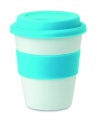 PP tumbler with silicone lid, Turquoise