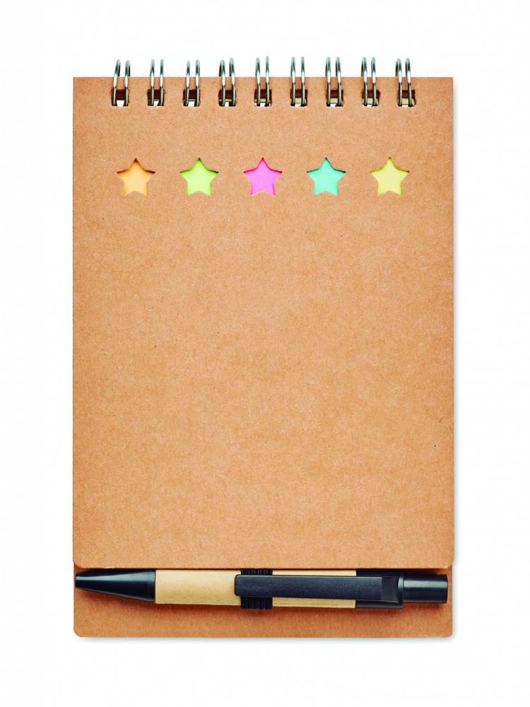 Logotrade promotional item image of: Notepad with pen and memo pad