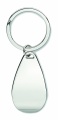 Bottle opener key ring, Shiny Silver