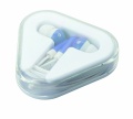 Earphones in PS case, Blue