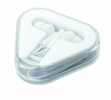 Logo trade advertising products picture of: Earphones in PS case