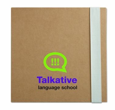 Logo trade business gift photo of: Notebook with memo set and pen