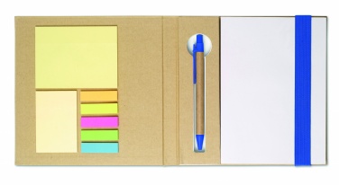 Logotrade corporate gift picture of: Notebook with memo set and pen