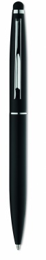 Logo trade corporate gifts picture of: Twist type pen w stylus top