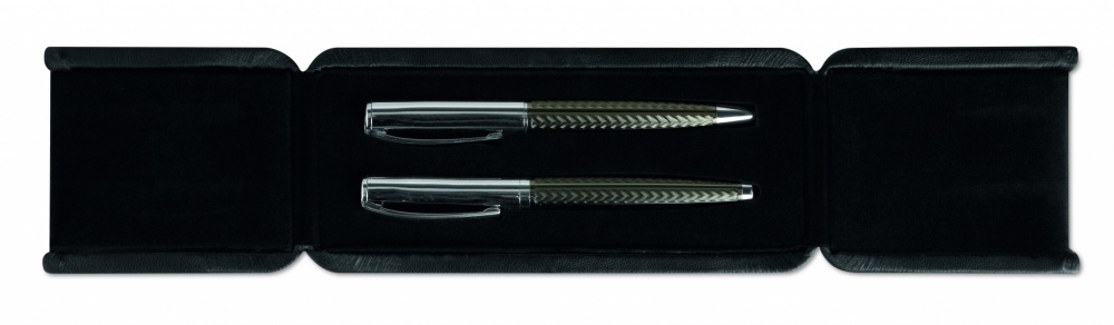 Logo trade promotional giveaways image of: Ball pen set in box