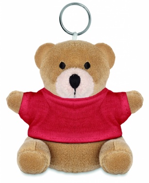 Logotrade promotional gifts photo of: Teddy bear key ring FINLAND