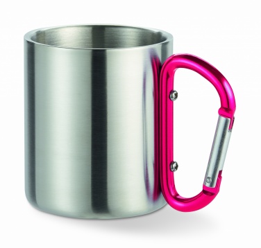 Logotrade promotional gifts photo of: Metal mug & carabiner handle