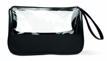 Logo trade promotional items picture of: Toiletry bag microfiber w PVC