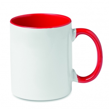 Logo trade advertising product photo of: Coloured sublimation mug