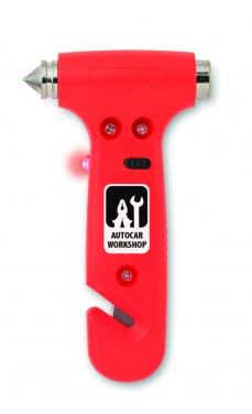 Logo trade promotional products picture of: 3 in 1 Emergency hammer