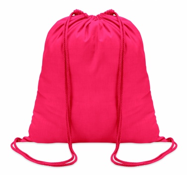 Logotrade promotional item picture of: 100gr/m² cotton drawstring bag