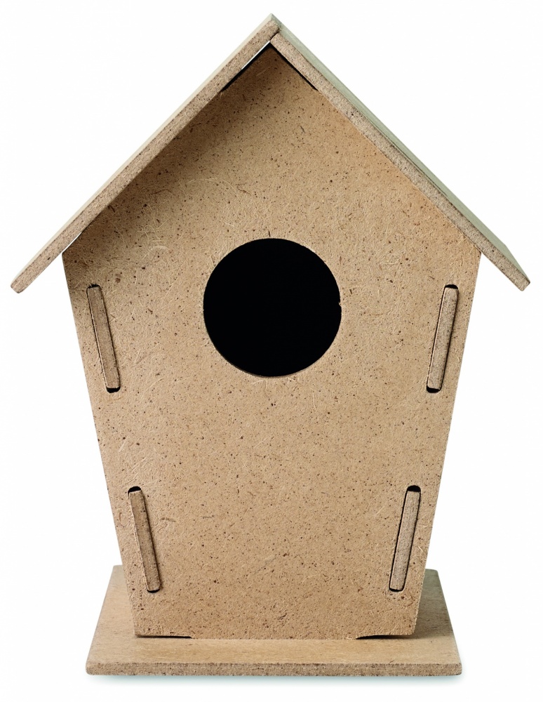 Logo trade advertising product photo of: Wooden bird house