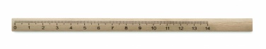 Logo trade business gift photo of: Carpenters pencil with ruler