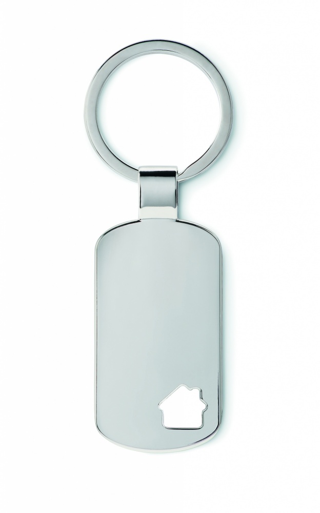 Logotrade corporate gifts photo of: Key ring with house detail Jelgava