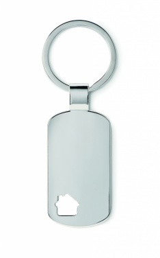 Logotrade promotional gift picture of: Key ring with house detail Jelgava